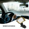 Kisangel Wide Angle Car Mirror for Rear Facing Safety Car Visor Mirror with Glass Rubber Design Clear Rearview for Observation in All Vehicles view 3