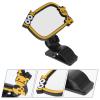 Kisangel Wide Angle Car Mirror for Rear Facing Safety Car Visor Mirror with Glass Rubber Design Clear Rearview for Observation in All Vehicles view 4