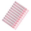 Bubble Wands Heart Shaped Transparent Pink Durable Plastic Portable Bubble Sticks for Wedding Party Holiday 10Pcs 4.1 Inches view 3