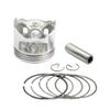 53mm Piston with Rings Pin Kit for 4-Stroke Engine Fits 100 Bajaj100 CT100 Models Engine Parts Accessories Compatible with Similar Engines view 1