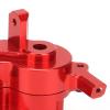 Aluminum Alloy Transmission Case Housing Set, RC Gearbox Cover for Redcat GEN8 1/10 RC Car, CNC Machined PTFE Coated Hardened Alloy 6061 - T6, Lightweight Durable Gearbox Shell wit (Red) view 3