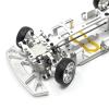 RC Car Upgrade Part For WLtoys 284131 K969 K979 K989 K999 P929 P939 RC01 1/28 Upgrade Front Steering Link 28T Servo Arm RC Car Replacements Parts(Silver) view 2