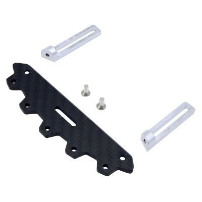 For Axial For SCX10 For Capra For TRX4 For LCG For Dodge Power Wagon 1/10 Carbon Fiber For LCG Front Bumper RC Crawler DIY Chassis Parts Rc Upgrade Components