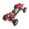RC Car Accessories For MN78 For MN168 1/12 Metal Chassis Links Pull Rod Tie Set RC Car Trucks Tracked Vehicles Parts Accessories Upgrades Replacement Repair(Red) view 3