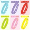 JUNEBRUSHS 42 Pcs He Is Risen Bracelets, 6 Styles of Easter Religious Silicone Wristbands Christian Easter Wristbands for Church Events Celebrations view 3