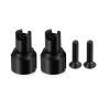 RC Car Upgrade Part For Arrma For Grom For Typhon For Grom For Mojave 1/14 Metal Front And Rear Differential Outdrive Cups RC Car Parts view 1