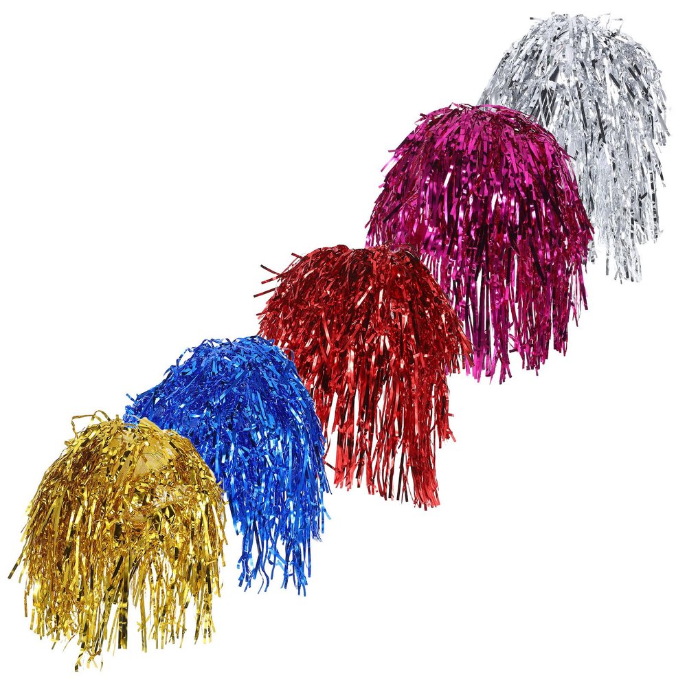 BESPORTBLE 5Pcs Colorful Masquerade Cosplay Wigs Shiny High Temperature Fake Hair for Fancy Dress Halloween Role-playing Charming Costume Headdress