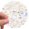 100PCS Cinnamoroll Stickers Pack, Cute White Big Ear Dog Vinyl Waterproof Aesthetic Cartoon Decals for Kids Teens Girls Adults Phone Water Bottles Skateboard Guitar view 2