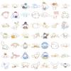 100PCS Cinnamoroll Stickers Pack, Cute White Big Ear Dog Vinyl Waterproof Aesthetic Cartoon Decals for Kids Teens Girls Adults Phone Water Bottles Skateboard Guitar view 3