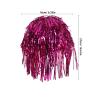 COOLHIYA 5Pcs Metallic Cosplay Wigs Colorful Fake Hair for Women Party Wear Creative Design view 2