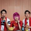 COOLHIYA 5Pcs Metallic Cosplay Wigs Colorful Fake Hair for Women Party Wear Creative Design view 4