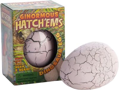 Giant Growing Dinosaur Egg | Ginormous Hatch 'EMS | Hatching Dino Toy That Grows Again and Again | Fun Water-Growing Surprise for Kids Ages 6+