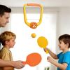 Door Pong Game - Adjustable Trainer with Balls - Indoor Door Pong Sports Game - for Family Boys Kids Home Bedroom Living Room Gym Classroom Playroom Party Birthday view 3