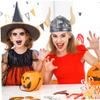 BESPORTBLE 2pcs Ox Horn Hat Party Costume Lightweight Plastic Masquerade Cosplay Festival Performance Prop for Halloween and Themed Events view 2