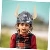 BESPORTBLE 2pcs Ox Horn Hat Party Costume Lightweight Plastic Masquerade Cosplay Festival Performance Prop for Halloween and Themed Events view 4