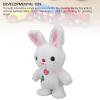 Asixxsix Talking Dancing Bunny Toy, Interactive Musical Animated Walking Bunny Stuffed Animal with Built in Speakers, Stuffed Animal Toy for Kids Playtime view 4