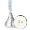 30th Birthday Kiss Candy Stickers | 100ct |Calligraphy | Party | Glossy|Durable view 1