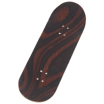 COOLHIYA Maple Wood Fingerboard Deck DIY Replacement for Finger Skateboard with Smooth Polished Surface and Sturdy Lightweight Construction for Use