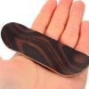 COOLHIYA Maple Wood Fingerboard Deck DIY Replacement for Finger Skateboard with Smooth Polished Surface and Sturdy Lightweight Construction for Use view 3