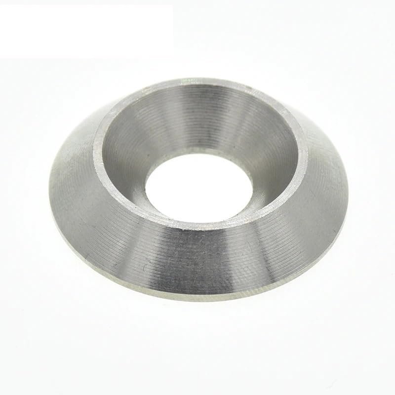 M3 M4 M5 M6 M8 M10 304 Stainless Steel Head Countersunk Screw Gasket Washer Joint Ring Backup Ring for FPV RC Car Accessories(M4(20PCS))