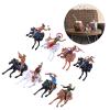 8Pieces Western Cow Boy Horse and Indian Models for Party Decorations and Collectors Cowboy Figures view 2