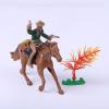 8Pieces Western Cow Boy Horse and Indian Models for Party Decorations and Collectors Cowboy Figures view 4