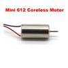 RWEABLGJXP 2pcs Electronic Starter+2pcs Blade 612 Coreless Electronic Starter DC 3V 32500RPM High Speed RC Drone with CW CCW Blade Propeller Aircraft Plane view 3