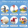 32 PCS Wooden Toddler Tool Set with Box, Montessori STEM Educational Pretend Play Construction Toy, Fine Motor Skills Learning Gift for 2 3 4 5 6 Year Old Boys and Girls view 3