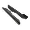 Carbon Fiber 2Pcs Side Skirt Extension Lip Splitters Winglet Car Side Skirts Spoiler Compatible For Chevrolet Corvette C8 2020-2021 FRP(FRP Unpainted Black) view 4