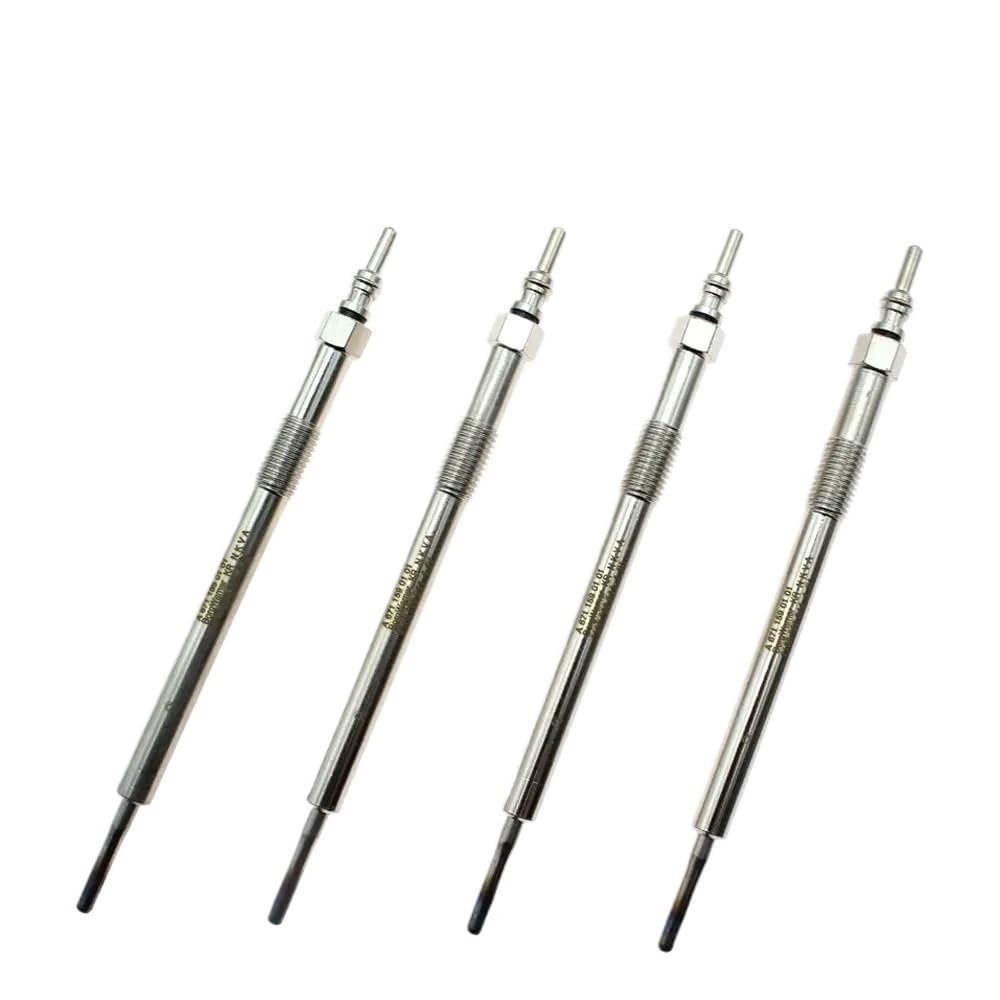 Compatible with SsangYong for Korando for Actyon Sports I II 2010-2024 6711590101 A6711590101 4pcs Turbo Diesel Heater Glow Plugs Heater