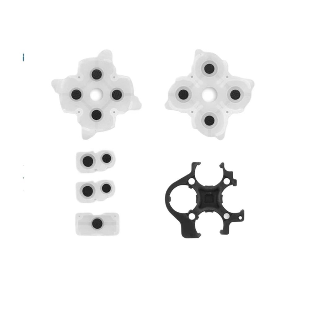 2Pack Replacement Silicone Conductive Rubber Pad, Repair Parts Kit, for Controller Button Keypad(2pcs version 2)