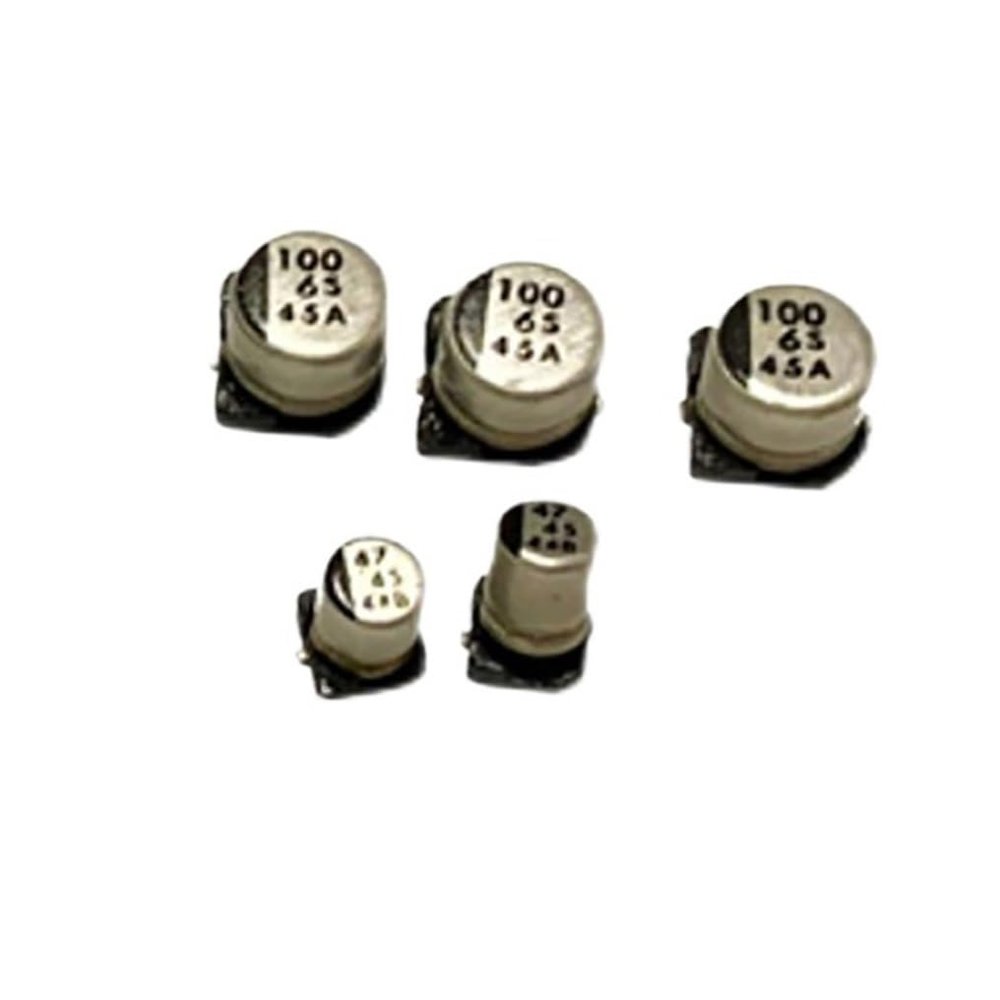 5pcs Solid Capacitor Repair Parts, Solid Capacitor Replacement, for Sega, for Game Gear Audio Board