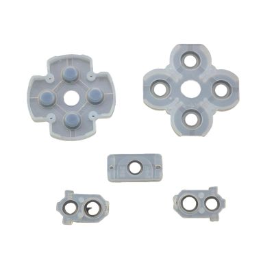 100 Set Conductive Silicone Rubber Pads, for 4 Buttons Repair, Replacement Part, for, Controller(B)