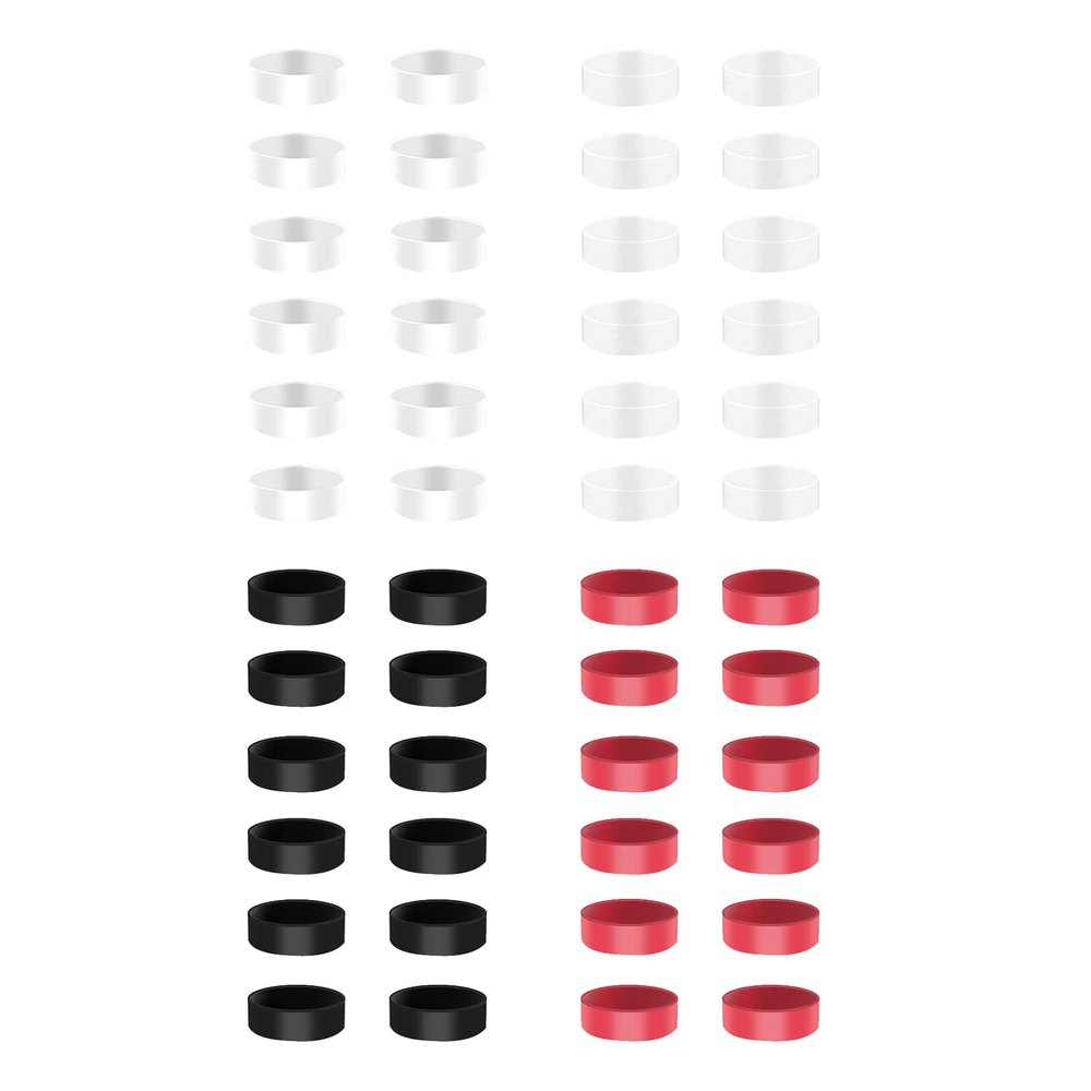 48Pcs Joystick Protector Guard Invisible for Game Controller Joystick Cover Silicone