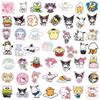 100PCS Cute Cartoon Stickers Pack, Kawaii Japanese Vinyl Waterproof Stickers for Kids Teens Girls Adults Phone Water Bottles Skateboard Guitar view 4