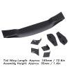 Aluminium Alloy Rear Spoiler Wing for 1/10 RC Car, RC Car Tail Wing Upgrade Part, High Performance Rear Wing with Bolt on Design, Powder Coated for Enhanced Downforce and Stability view 3