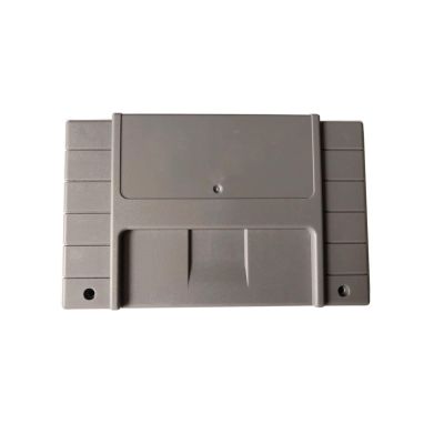 10PCS Replacement Game Cartridge Shells, for SNES 16bit Game Card, for USA Gray Game Player