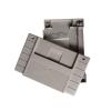 10PCS Replacement Game Cartridge Shells, for SNES 16bit Game Card, for USA Gray Game Player view 2