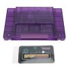 MIEYOA Game Cartridge 3000 in 1 V1.0, SFC Game Console Cartridge, 8GB Memory Card Included, Fast and Stable V1 Version for Unlimited Gaming, Compatible with USA SFC Consoles Only (Translucent Purple) view 1