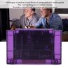 MIEYOA Game Cartridge 3000 in 1 V1.0, SFC Game Console Cartridge, 8GB Memory Card Included, Fast and Stable V1 Version for Unlimited Gaming, Compatible with USA SFC Consoles Only (Translucent Purple) view 3