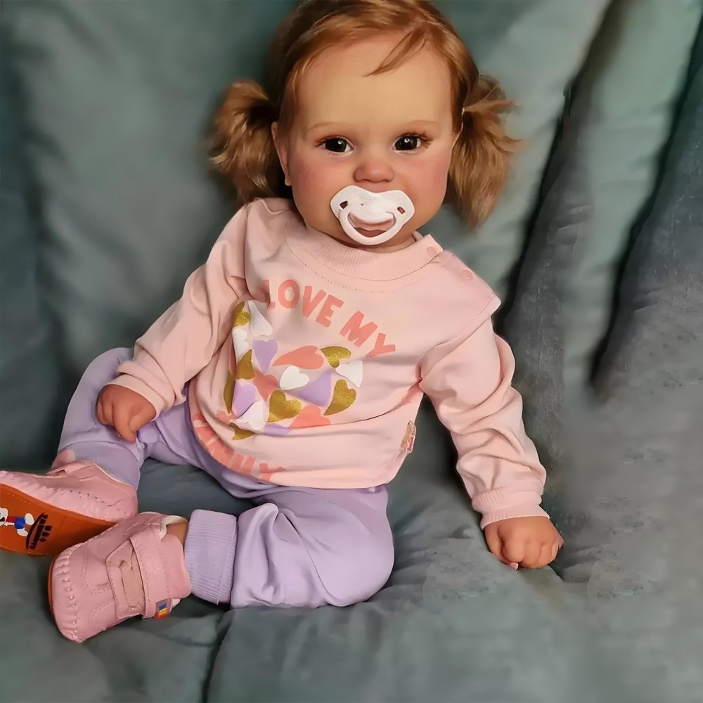 Anano Baby Doll Girl with Accessories 20inch Babys Dolls for 2+ Year Old Girls Real Life Baby Doll Vinyl Full Body Girl Realistic Babys Dolls Vinyl Full Body Girls