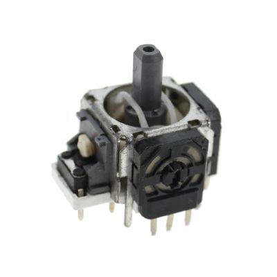 1PCS for ALPS 3pin Replacement Black 3D Joystick Analog Thumb Stick, for for One, for Dualshock 3 Controller