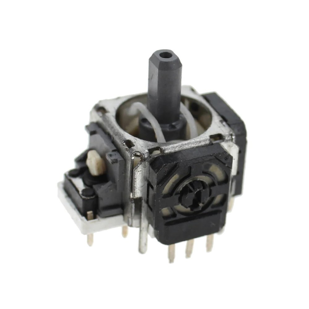 1PCS for ALPS 3pin Replacement Black 3D Joystick Analog Thumb Stick, for for One, for Dualshock 3 Controller