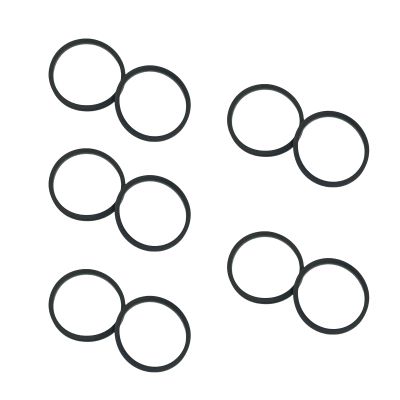 10PCS Consoles Drive Belt Replacement Rubber Belts Set for Optical Repair Improve Disc Functionality Optical Belt Fix