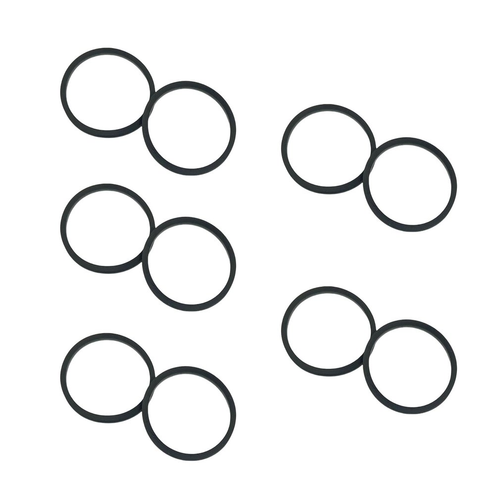 10PCS Consoles Drive Belt Replacement Rubber Belts Set for Optical Repair Improve Disc Functionality Optical Belt Fix