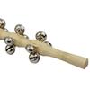 Christmas 13 Jingle Bells Baby Bells Safe Interactive Wooden Rattle Portable Baby Rattle with Handle for Children Party Favor Musical Toys Christmas view 4