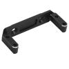 Aluminum Alloy Servo Mount for Capra UTB10, RC Car Servo Mount Upgrade, 1/10 RC Crawler Accessories with Black Engraved Gold Edge, Durable and Rust for Enhanced Performan (Black) view 4