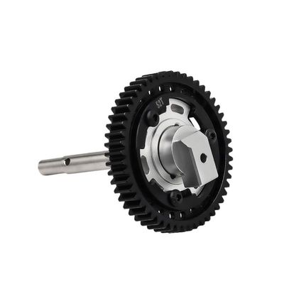 1/5 for X-MAXX & 1/6 for XRT Heavy-Duty Bearing Cush Drive Transmission Set - Main Gear & Input Shaft Upgrade for Tra-xxas RC Cars(52 T)