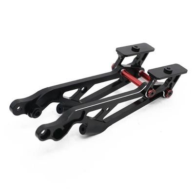 Metal Rear Wing Mount Set for ARR-ma 1/8 6S for KR-ATON for Ty-phon RC Car Upgrade Parts(Black B)