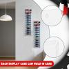 25 Pcs Clear Display Case for Packaged Model Cars Wall Display Case for Packaged Cars Model Car Display Case Holds up to 250 Cars Toy Storage Organizer Compatible with Hot Wheels Toy Car Storage Case view 3